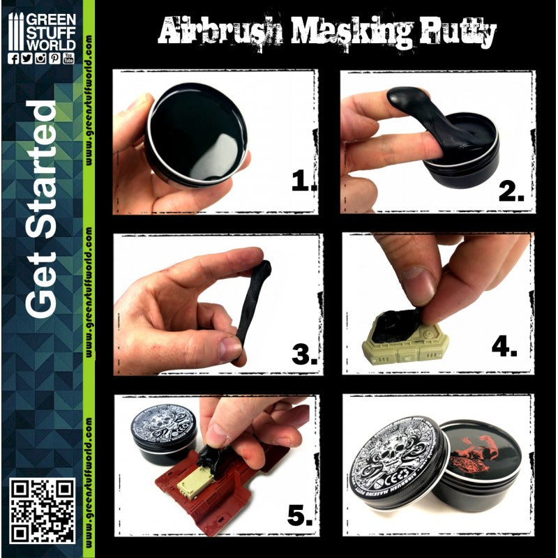 1908 - Airbrush Masking Putty