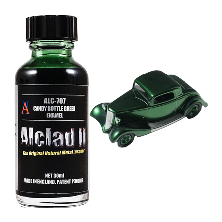 ALC707 - Alclad II Bottle Green Candy Enamel - 30 ml