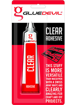 Glue Devil - Clear Adhesive - 50 ml Tube