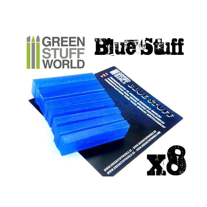9016 - Blue Stuff Mold 8 Bars