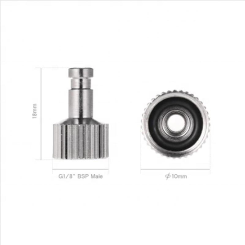 TD-117-1 Airbrush plug for quick release coupling (2 pcs)