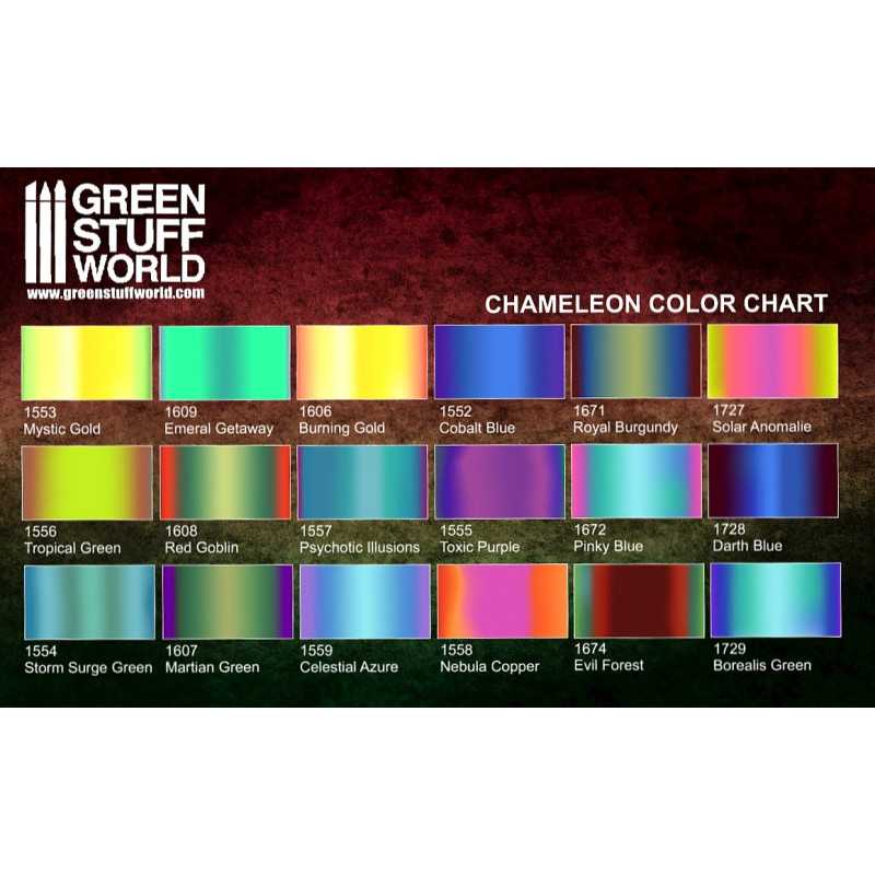1556 - Colorshift Chameleon Tropical Green - 17ml
