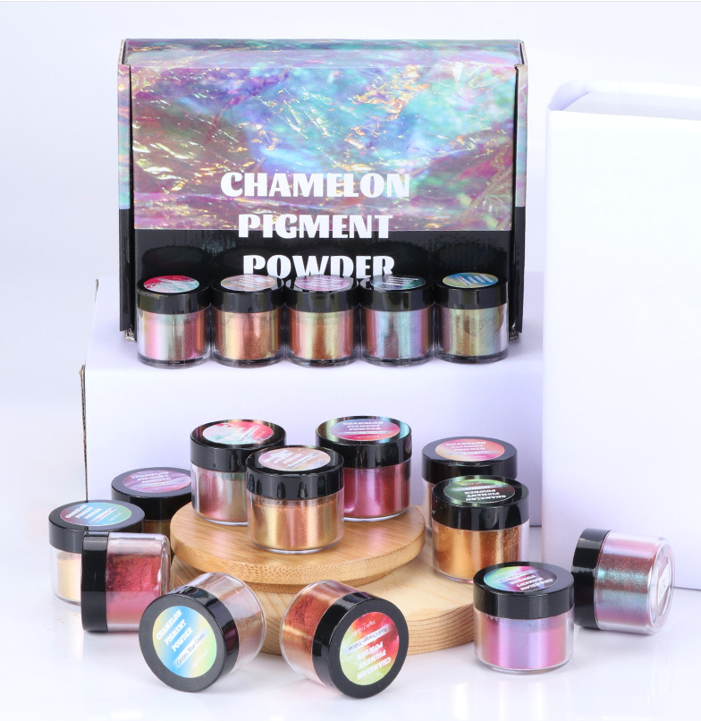 Chameleon Pigment powders (12 in set) 5 Grams each