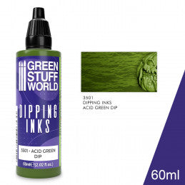 3501 - Dipping ink (60ml) - Acid green dip