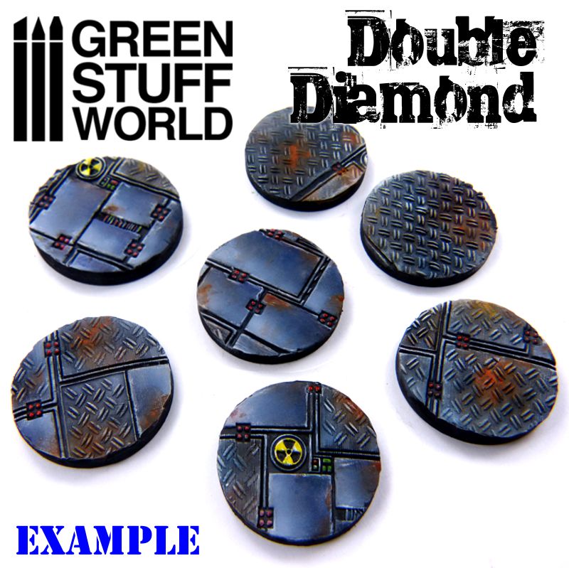 1164 - Double Diamond Rolling Pin