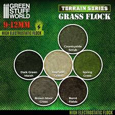11166 - Grass Flock - BURNT FIELDS 9-12mm (200ml)