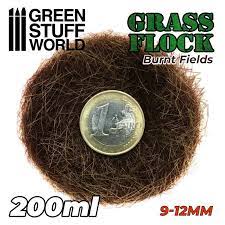 11166 - Grass Flock - BURNT FIELDS 9-12mm (200ml)