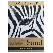 Fabriano Toned Paper Pad A3 SAND 120gsm 50sh