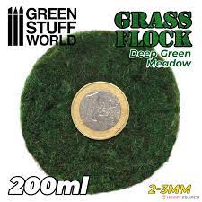 11148 - Grass Flock - DEEP GREEN MEADOW 2-3mm (200ml)