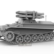 DW35008 - Das Werk - 1/35 German WWII Borgward IV Panzerjager "Wanze" Tank Destroyer w/Six RPzB 54/1 Anti-Tank Rockets
