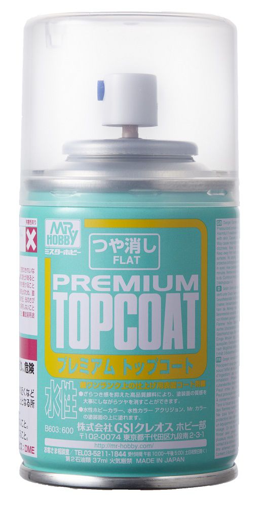 Mr. Premium Topcoat Flat - 86 ml