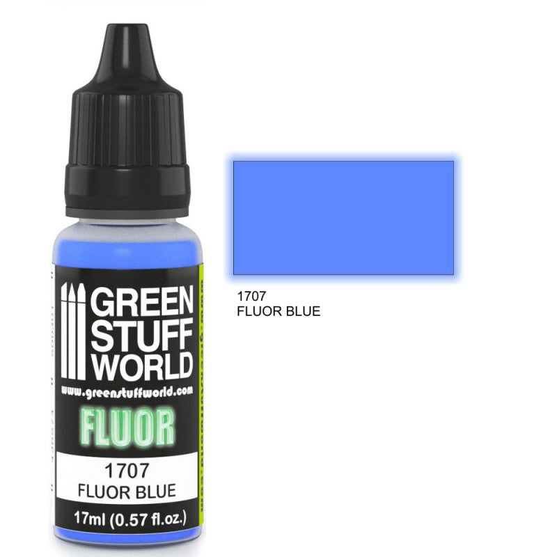 1707 - Fluorescent Blue Paint 17 ml