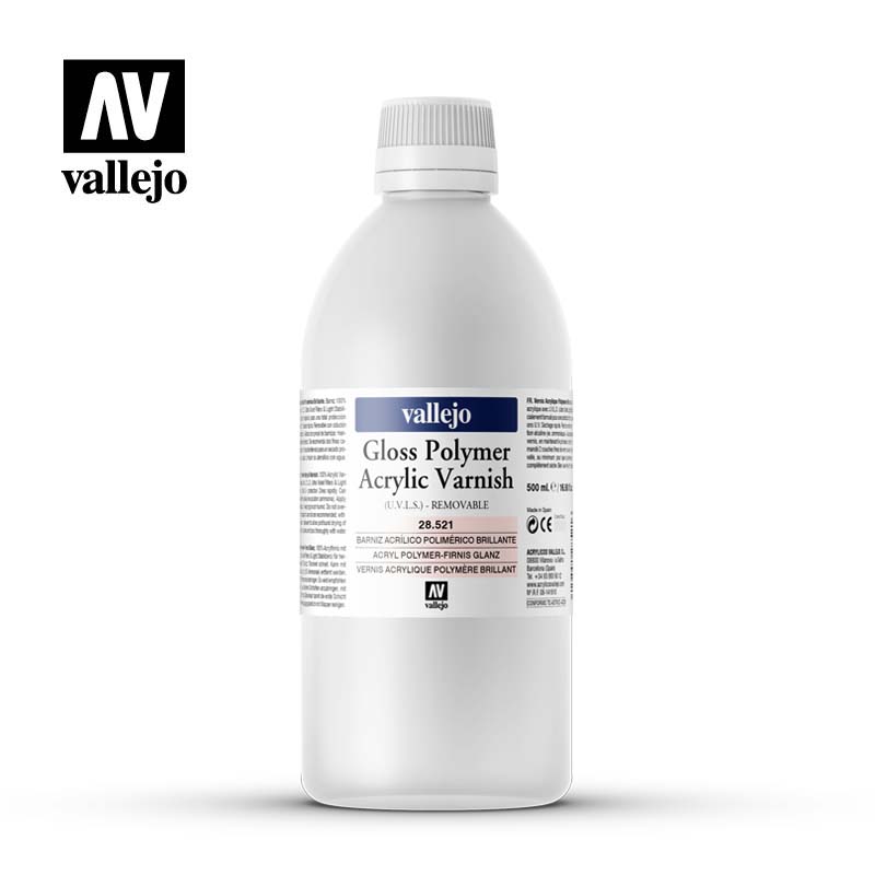 28.521 - Gloss Polymer Varnish - 500 ml