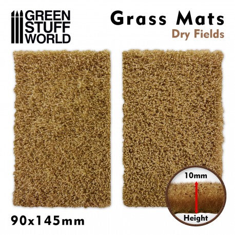 10340 - Grass Mat Cutouts - Dry Field
