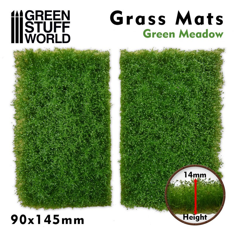 10337 - Grass Mat Cutouts - Green Meadows
