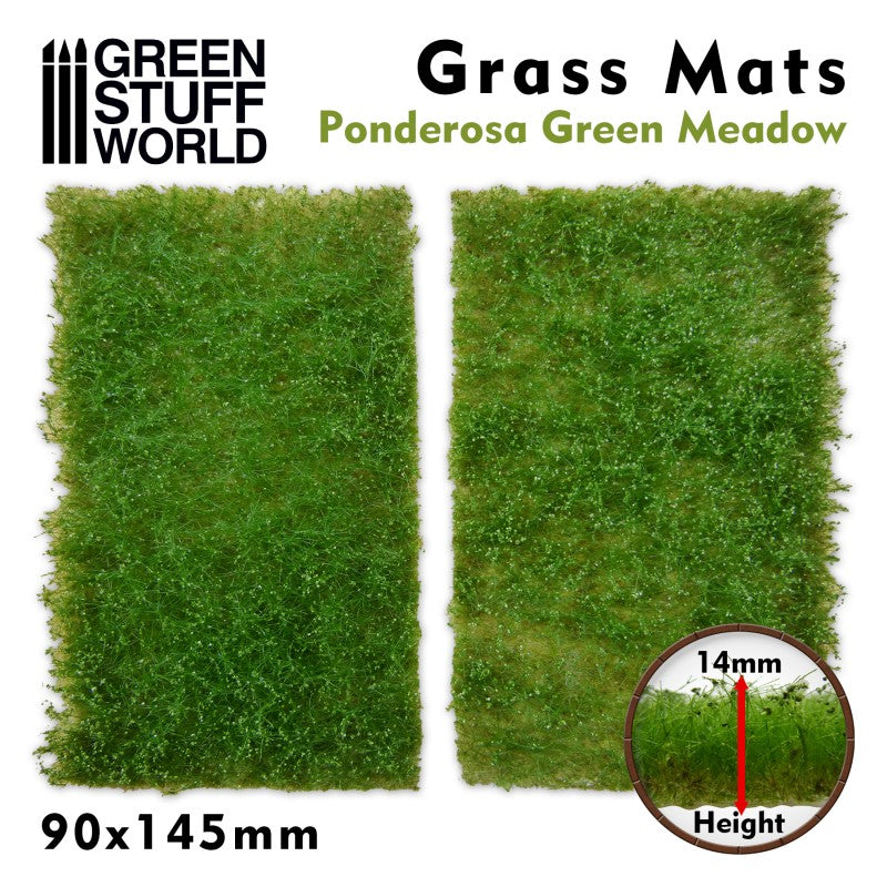 10338 - Grass Mat Cutouts - Ponderosa Green Meadows