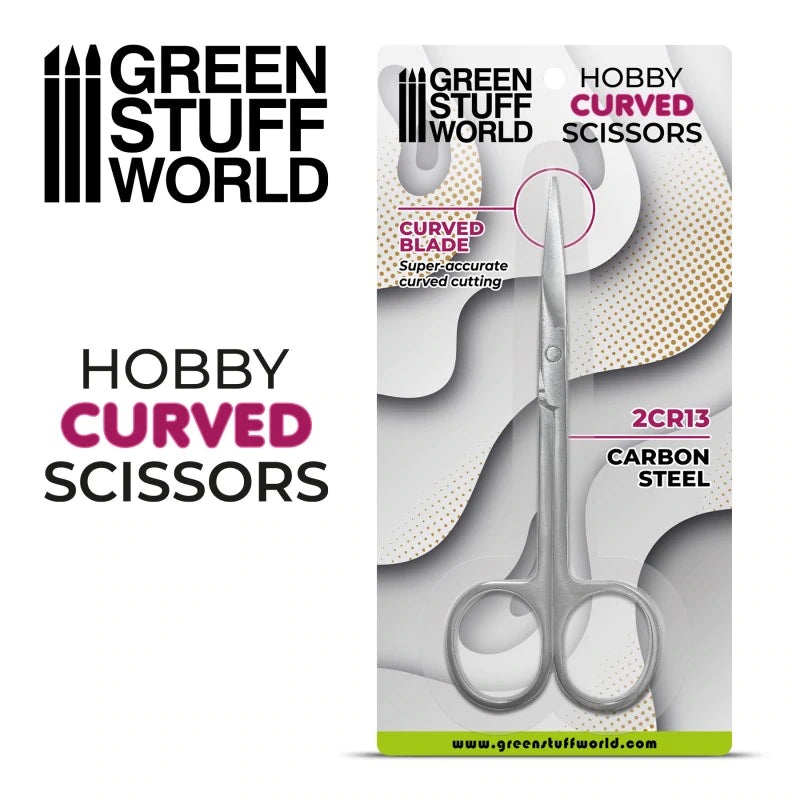 3009 - Hobby scissors - curved point tip