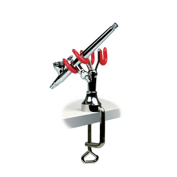270200 - Airbrush Holder Duo For 2 Airbrushes, with table bracket - Harder & Steenbeck
