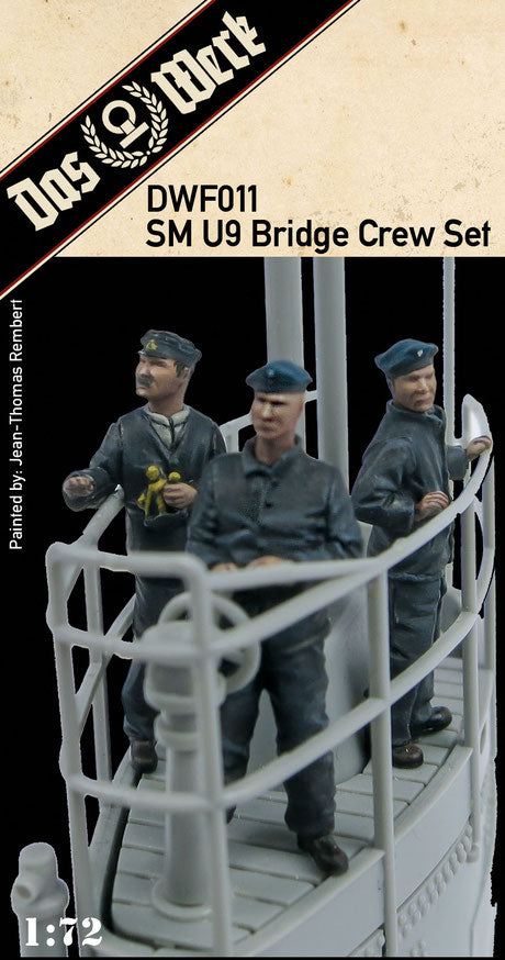 DWF011 - Das Werk 1/72 - Bridge Crew for SM U9