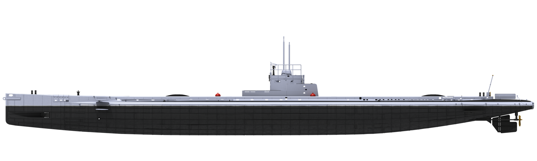 Das Werk - 1/72 S.M. U-Boat 9 - WWI German Submarine