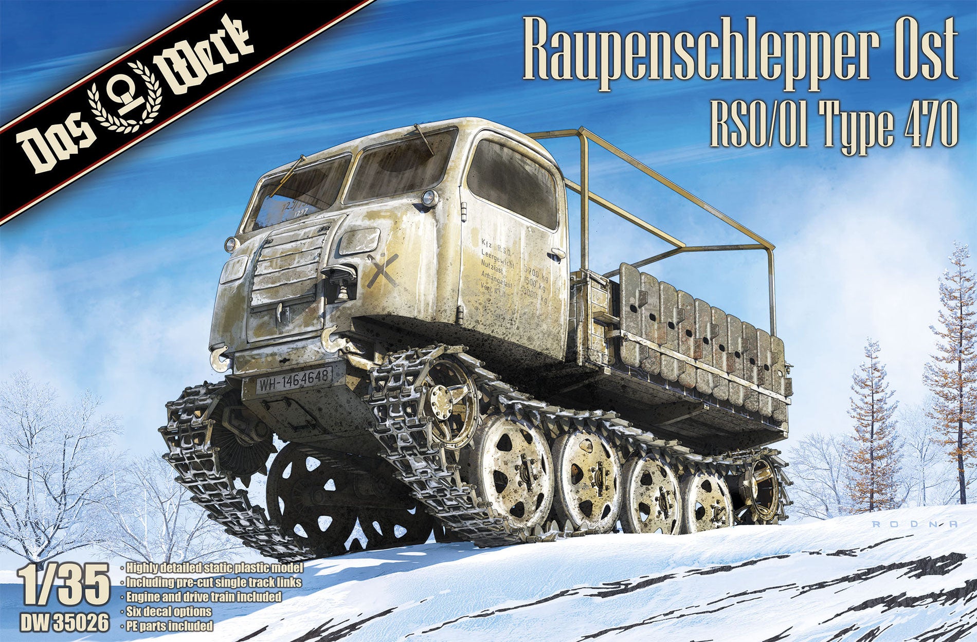 DW35026 - 1/35 Das Werk - Raupenschlepper Ost