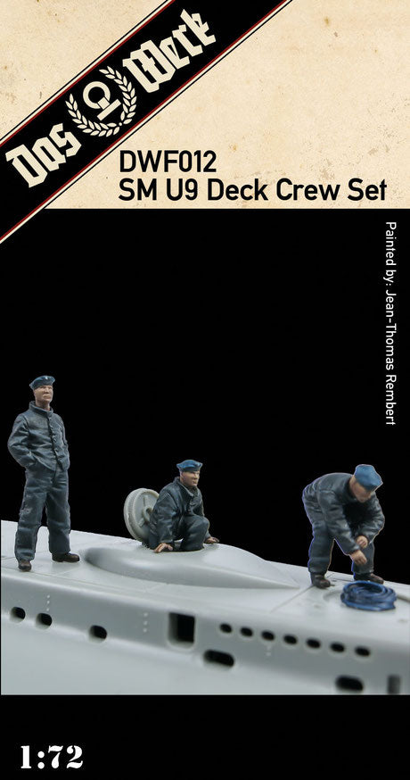 DWF012 - Das Werk 1/72 - Deck Crew for SM U9