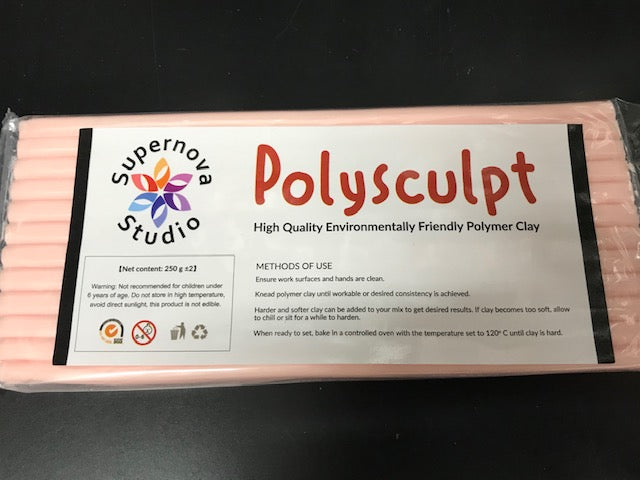 Pale Flesh Polysculpt™ Polymer Clay -  250g