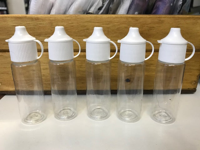 Empty Plastic Bottles x 5 in a pack - 20 ml