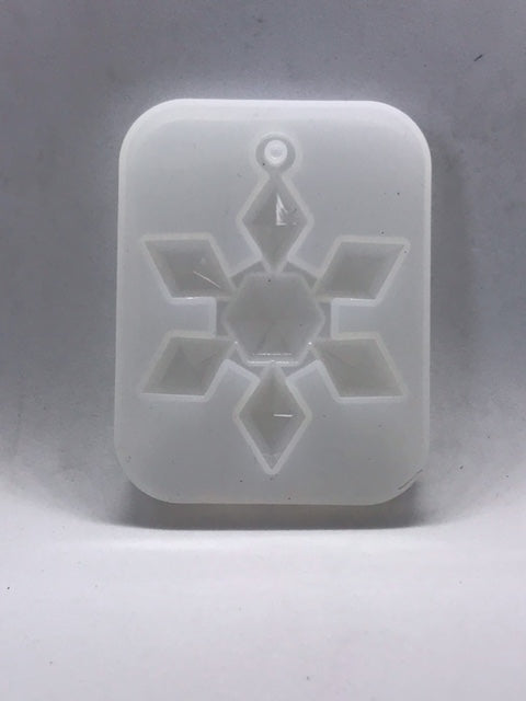 Diamond Shape Snowflake Mould