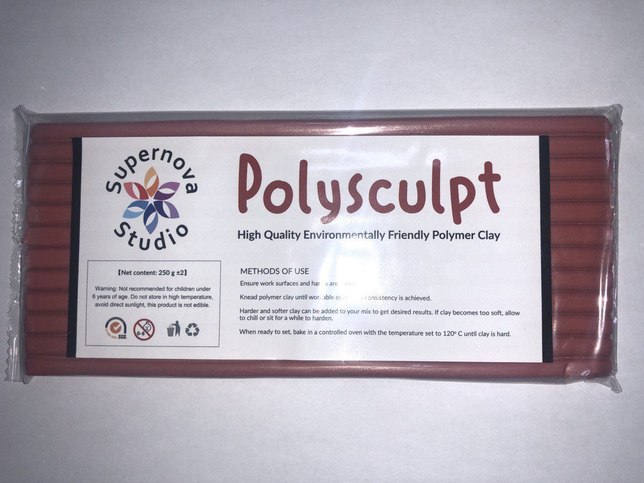 Copper Polysculpt ™ Polymer Clay - 250g