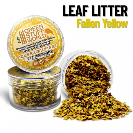 3480 - Leaf Litter - FALLEN YELLOW
