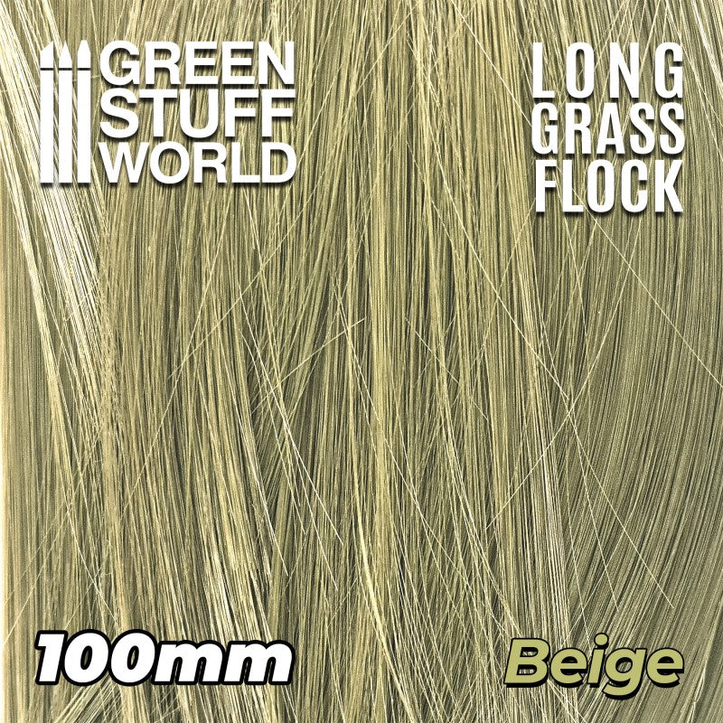 3349 - Long Grass Flock - Beige