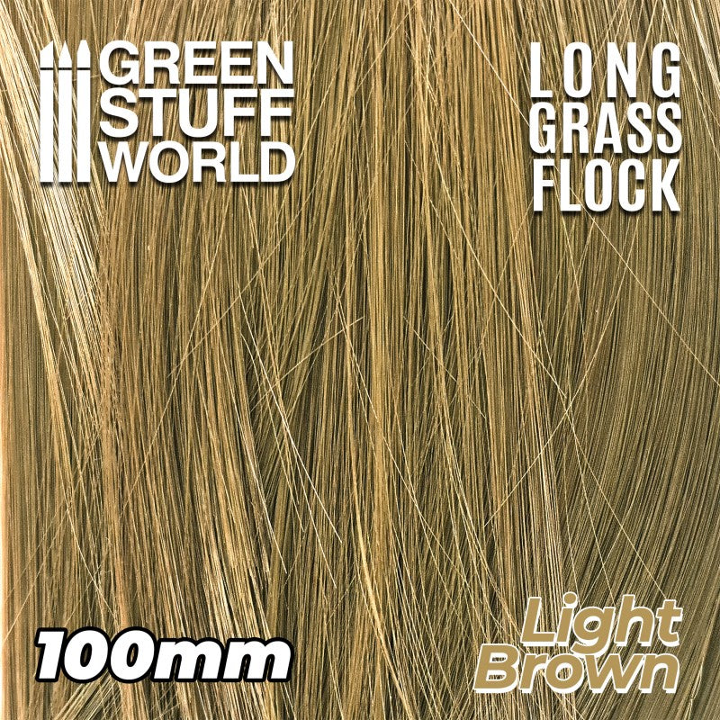 3350 - Long Grass Flock - Light Brown