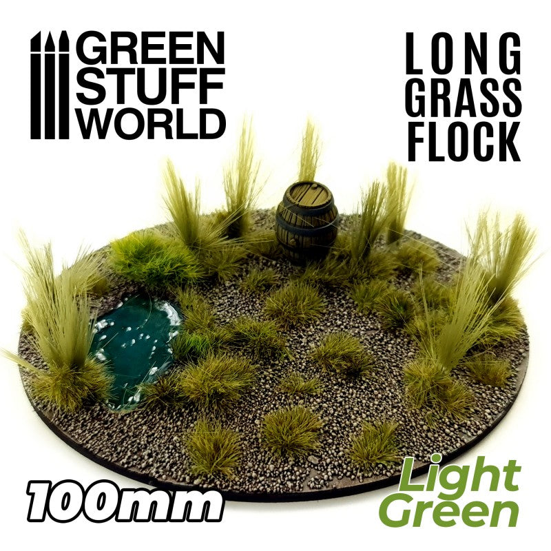 3348 - Long Grass Flock - Light Green