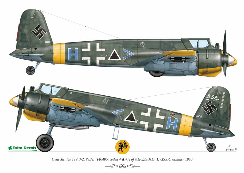 ED72004 - Luftwaffe Ground Attackers Vol 1 -  1:72