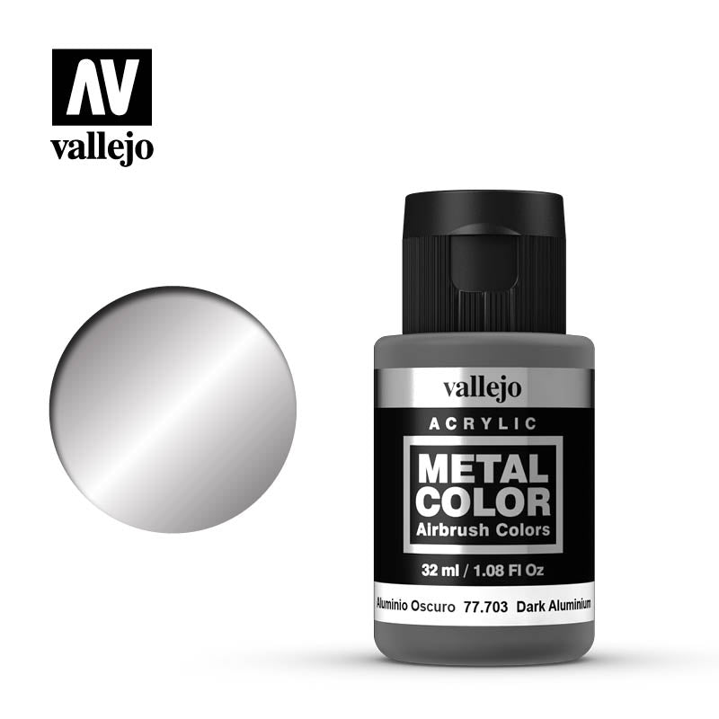 77.703  Dark Aluminium - Vallejo Metal Color