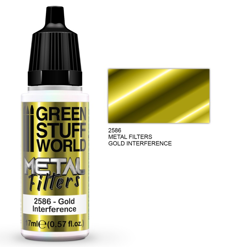 2586 -Metal Filter Gold Interference - 17 ml