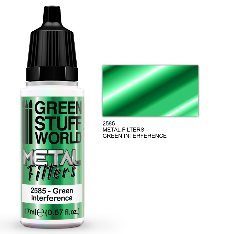 2585 -Metal Filter Green Interference - 17 ml