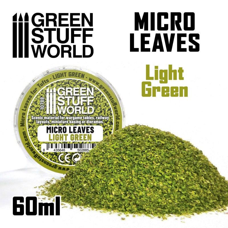 10788 - Micro Leaves Light Green Mix