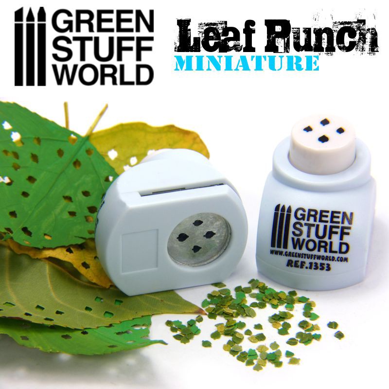 1353 - Leaf Punch - Lime Leaf (Light Blue) 1:43, 1:48 & 1:65