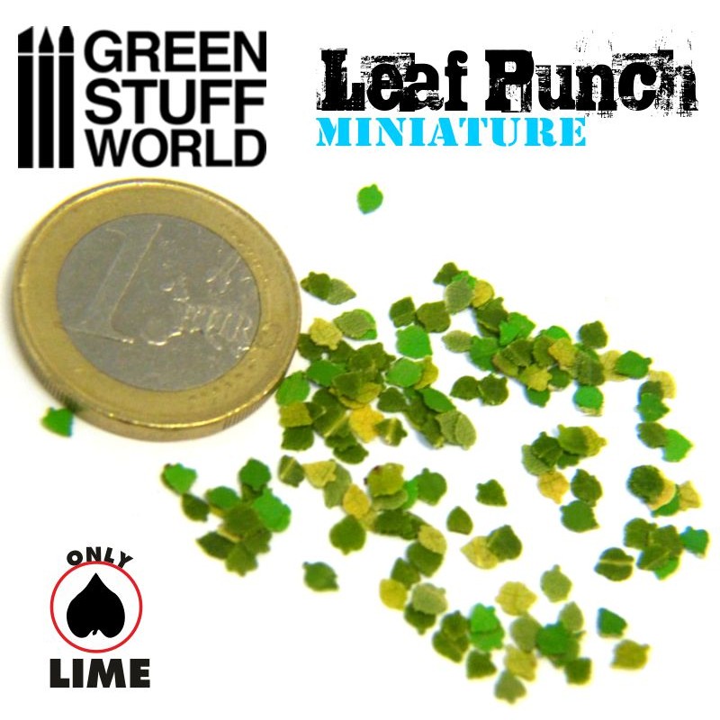 1353 - Leaf Punch - Lime Leaf (Light Blue) 1:43, 1:48 & 1:65