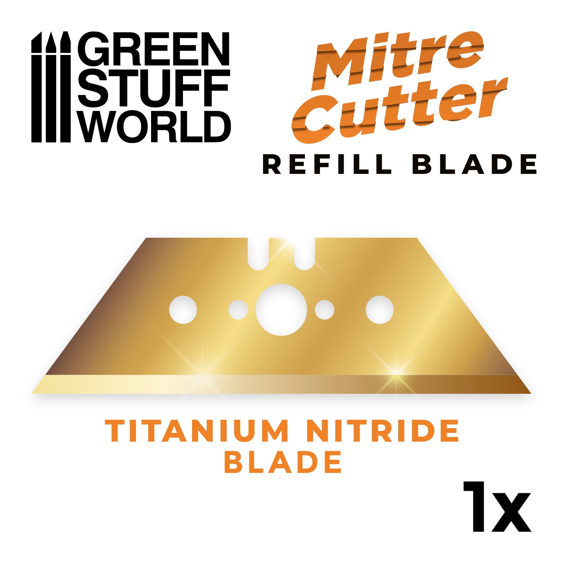 11371 - Mitre Cutter spare titanium blades - 0.65 x 61mm
