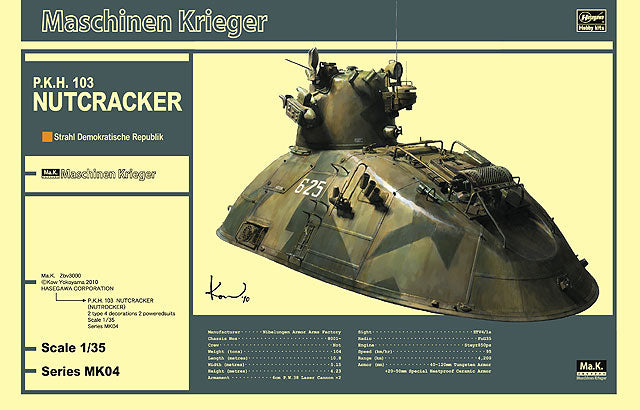 64004 - Hasegawa MK04 P.K.H. 103 Nutcracker 1/35