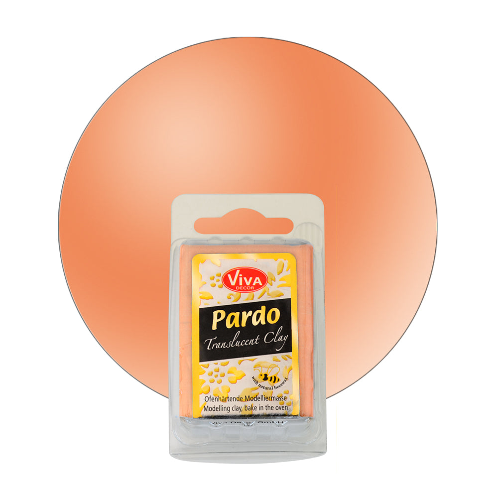 PARDO - Translucent Clay - Orange Transparent - 56g