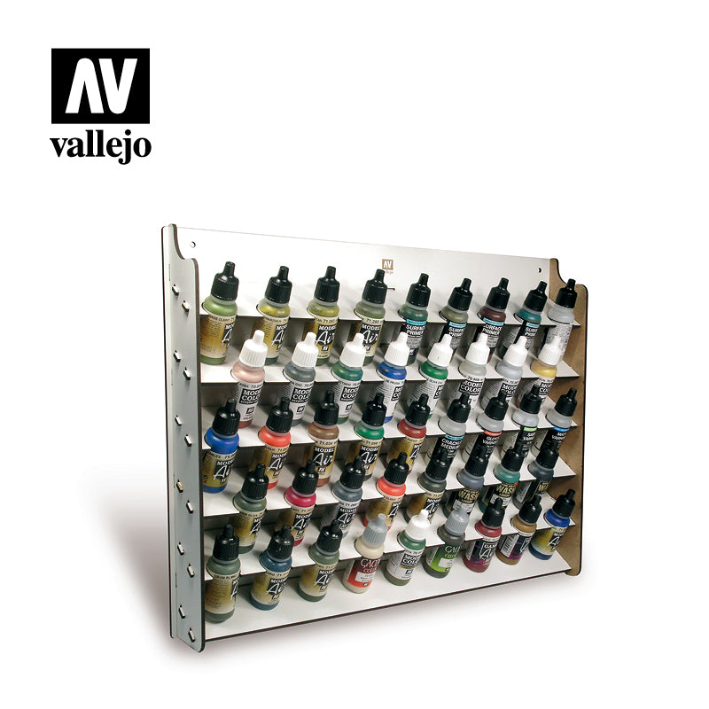 26.010  Wall Mounted Paint Display 43x17ml - Vallejo Accessories