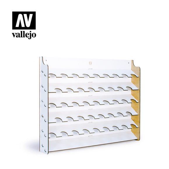 26.010  Wall Mounted Paint Display 43x17ml - Vallejo Accessories