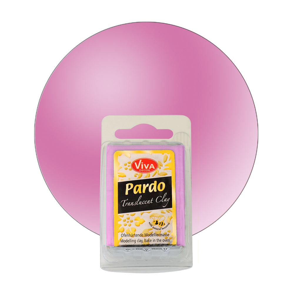 PARDO - Translucent Clay - Pink Transparent - 56g
