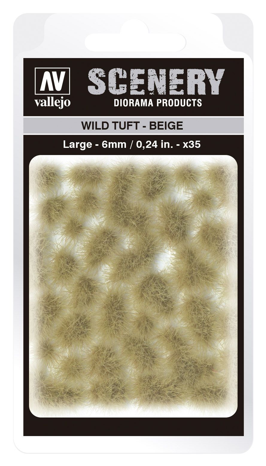 SC420 - Wild Tuft - Beige - 6 mm
