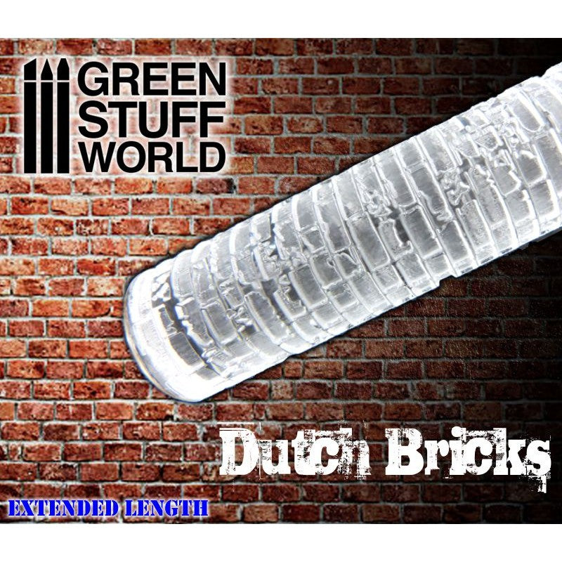 1336 - Dutch Bricks Rolling Pin