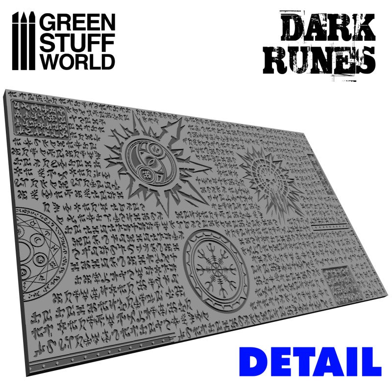 1279 - Dark Runes Rolling Pin
